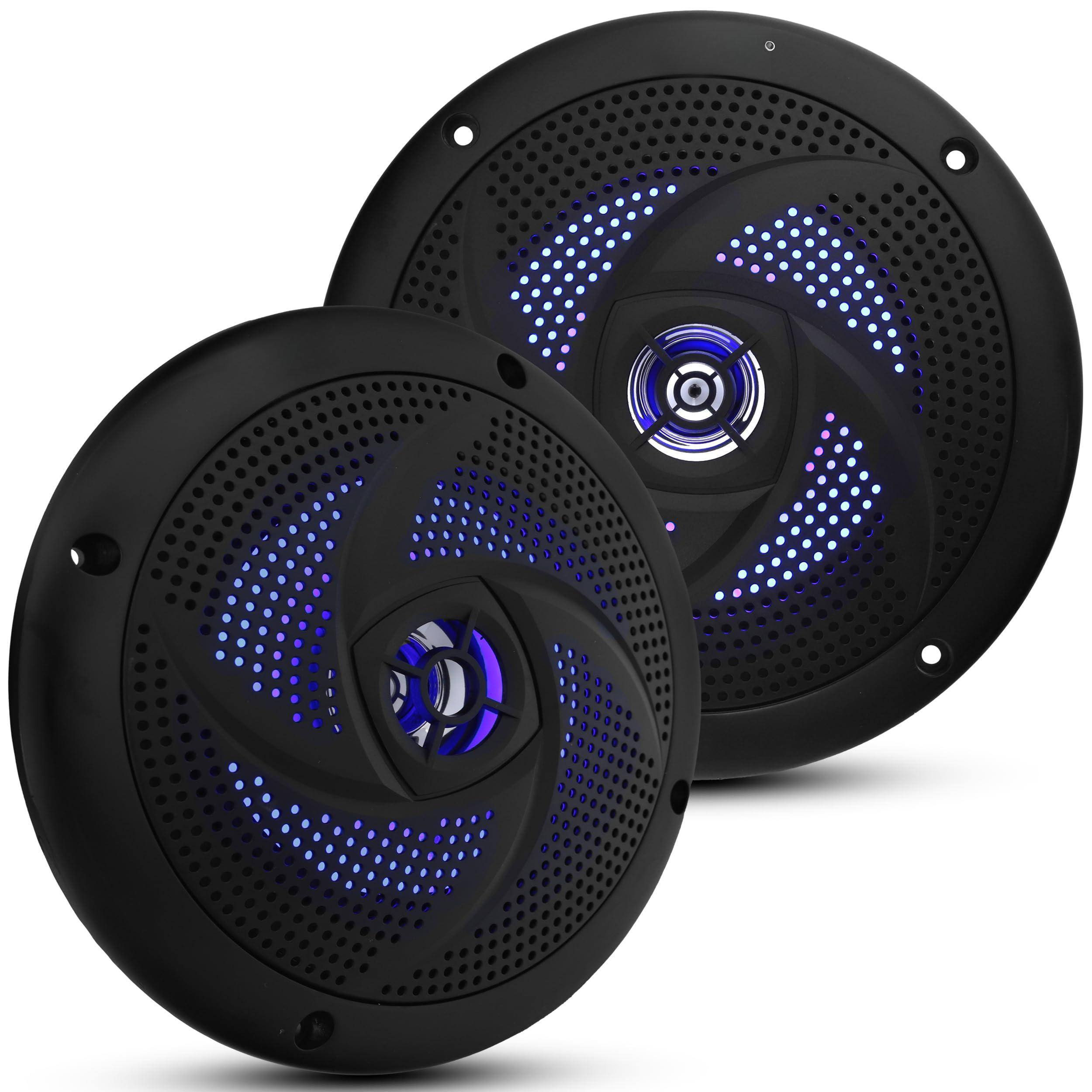 Alt View 1. Skar Audio - Marine Speakers-5. Designed for optimal performance and durability in various applications. - WATERPROOF: - 4" Speakers.