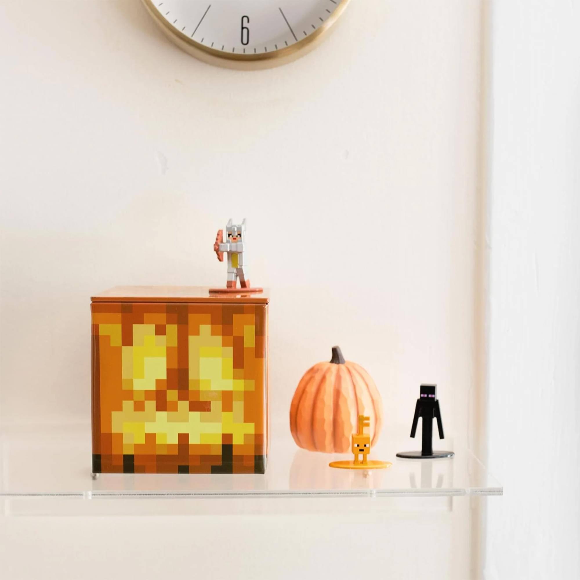 Alt View 5. Ukonic - Minecraft 5-Piece 4 Inch Tin Storage Box Bundle - Multicolored.