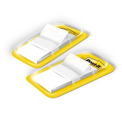 Alt View 8. Post-it - Flags, 1", 2 Pads of 50, 100 Flags/Pack - White.