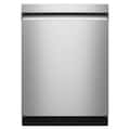 KitchenAid - 24 inch Top Control Built-In Tub Dishwasher with Third Rack - Stainless Steel