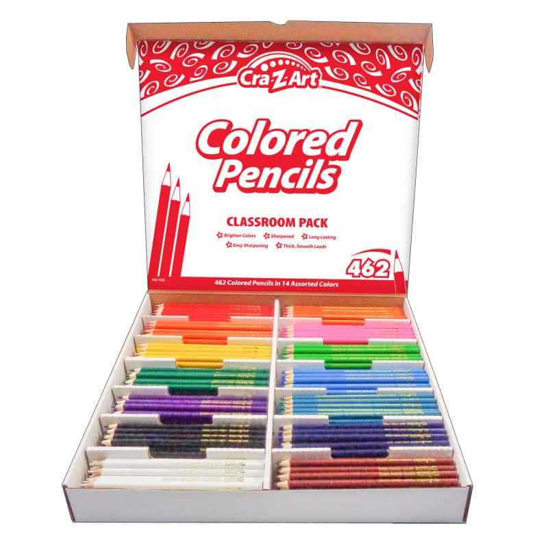 Cra-Z-Art - Colored Pencil Classroom Pack  14 color  Box of 462 price history on PriceWatchPro