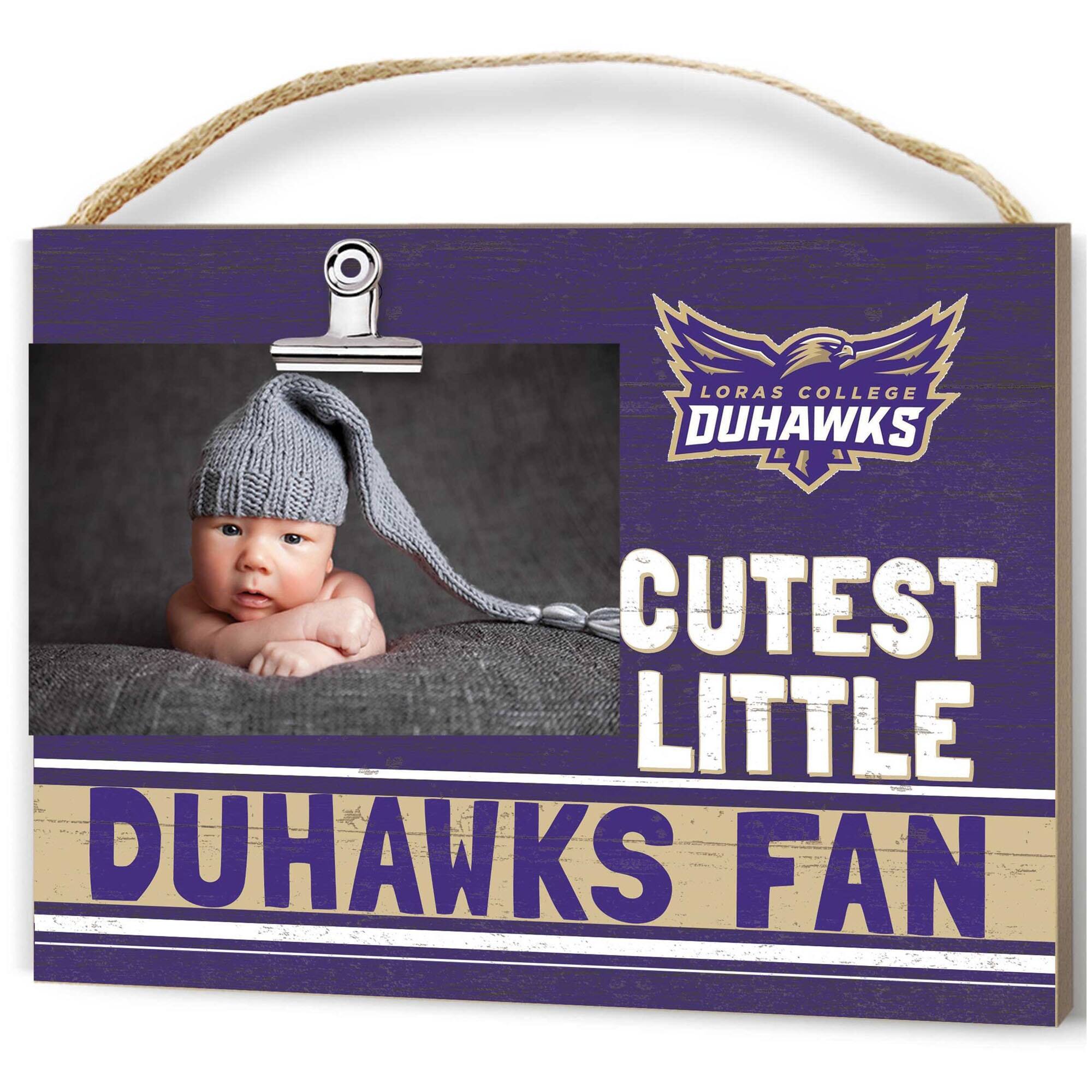 Loras College Duhawks 8'' x 10'' Cutest Little Weathered Logo Clip Photo Frame