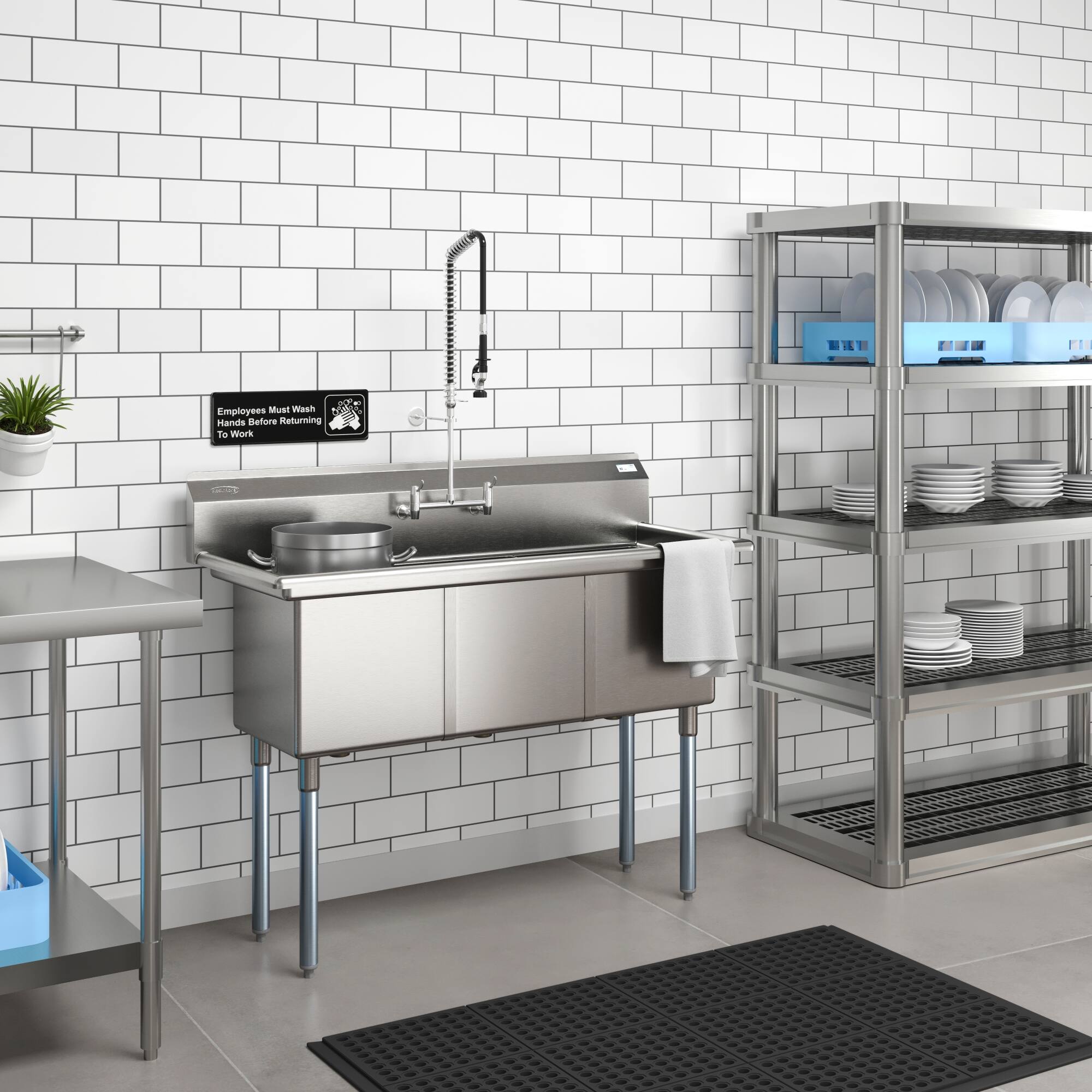 Employees Must Wash Hands Before Returning To Work