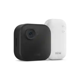 Blink - Outdoor 4 – Wireless smart security camera, two-year battery life, 1080p HD. Sync Module Core included – 1 Camera - Black