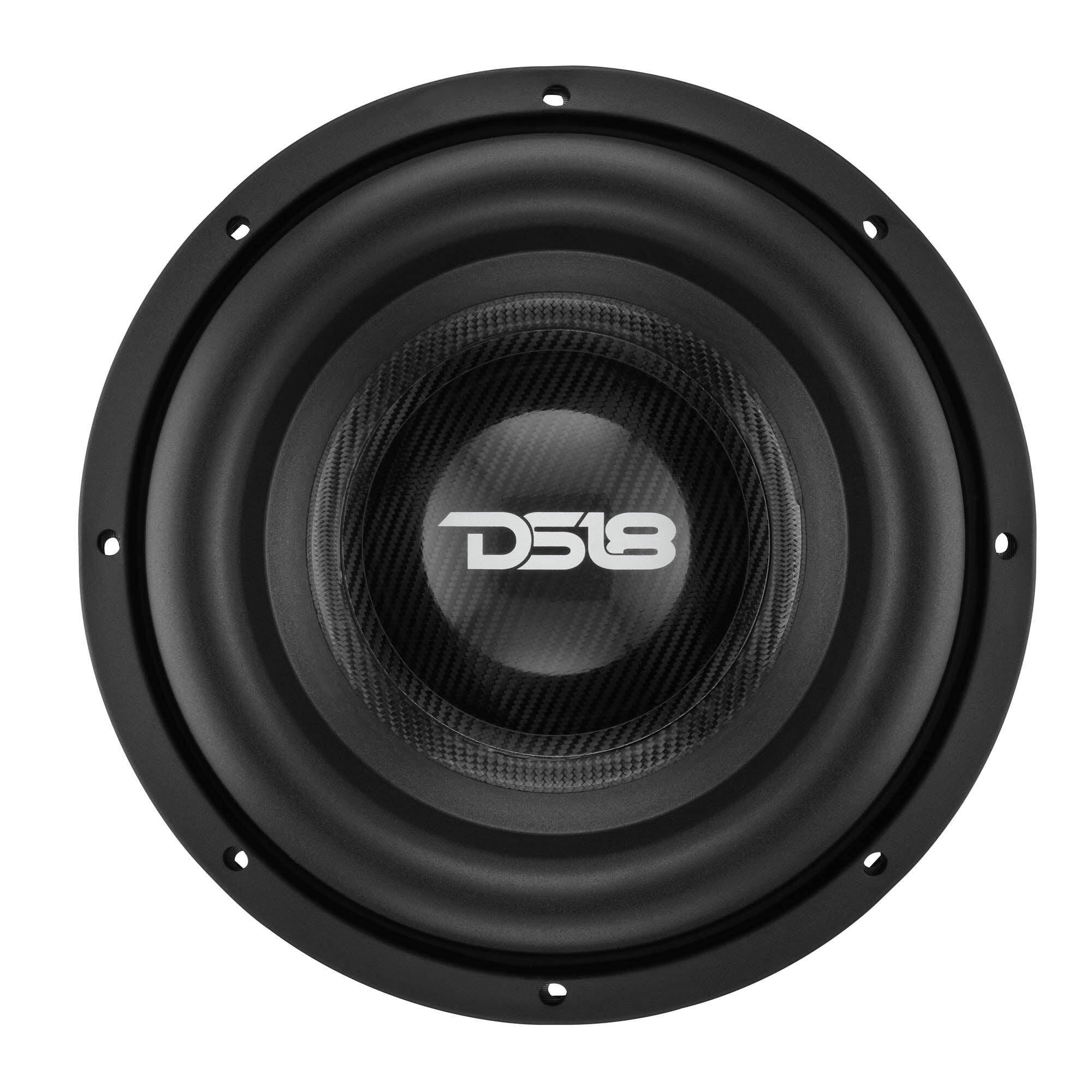 Alt View 1. DS18 Audio - CARBON 12" High Excursion Carbon Fiber Cone Subwoofer, 3500W RMS Dual 2-Ohm.