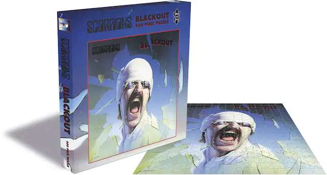 SCORPIONS BLACKOUT 500 PIECE PUZZLE