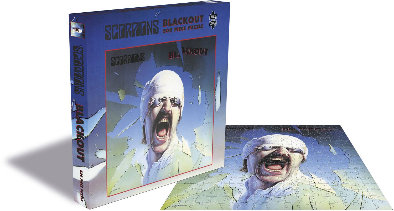 SCORPIONS BLACKOUT 500 PIECE PUZZLE