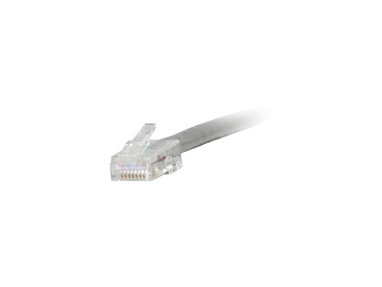 Alt View 1. Cables to Go - C2G 04070 Cat6 Cable - Non-Booted Unshielded Ethernet Network Patch Cable, Gray (7 Feet, 2.13 Meters).