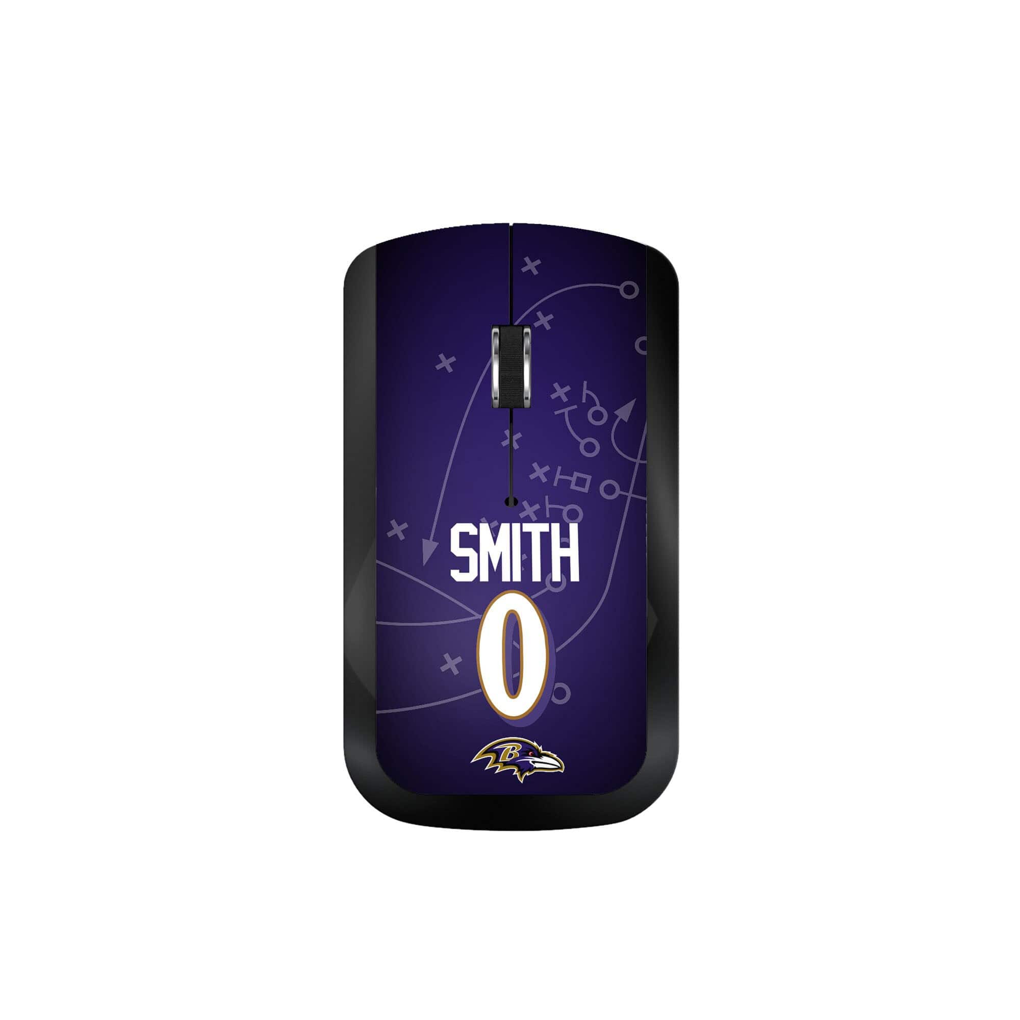 Keyscaper - Roquan Smith Baltimore Ravens Wireless Mouse - Wireless - Black