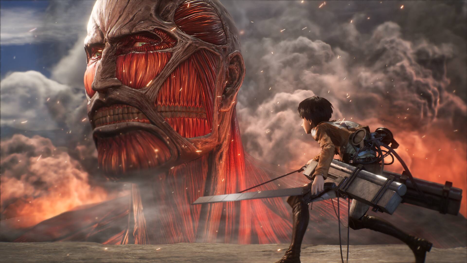 Left. Koei Tecmo - Attack on Titan 3.