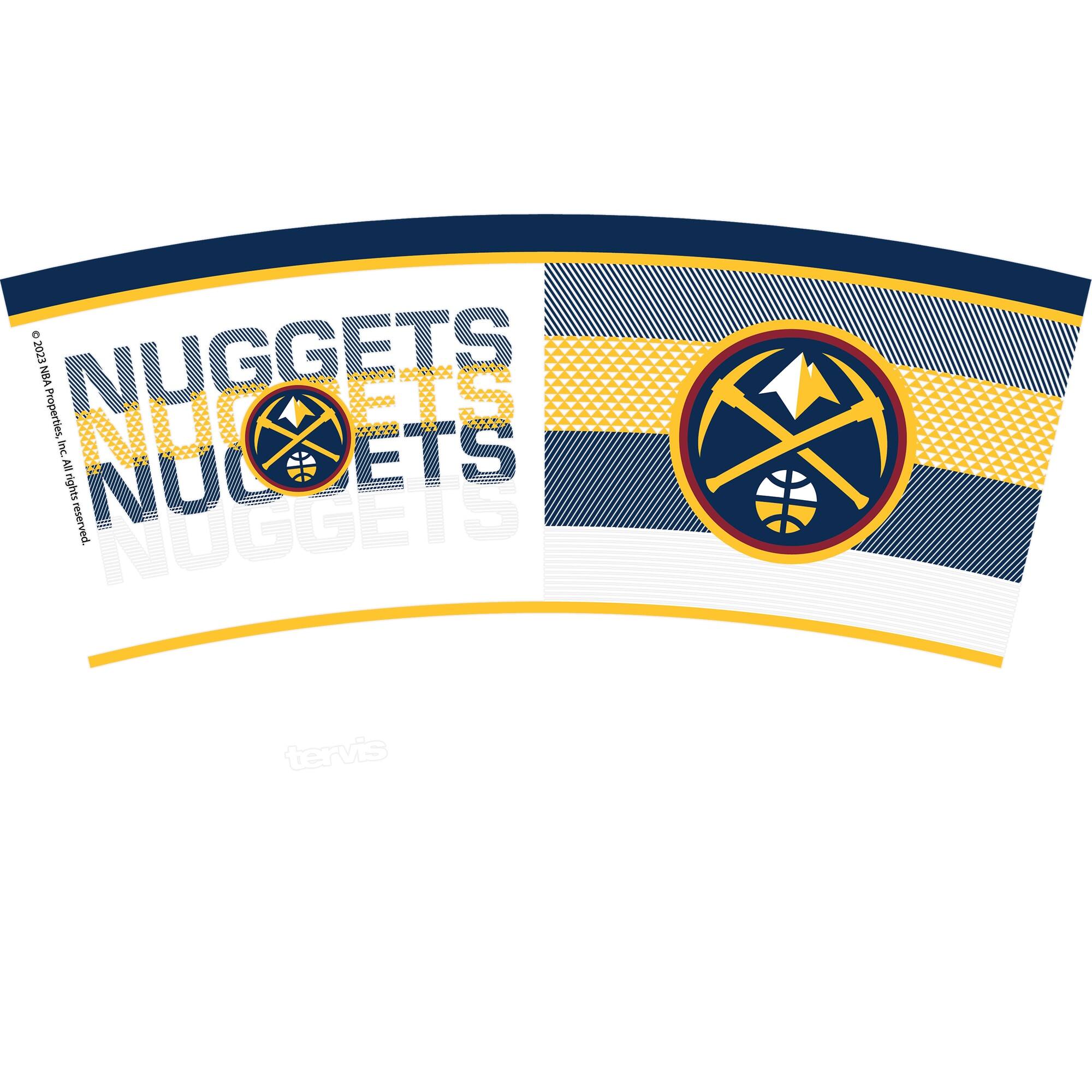NUGGETS  
NUGGETS  
NUGGETS  

© 2023 NBA Properties, Inc. All rights reserved.  
© 2023 NBA Properties, Inc. All rights reserved.  
© 2023 NBA Properties, Inc. All rights reserved.  

tervis