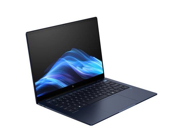 Alt View 2. HP - EliteBook Ultra G1q8 14" 2.2K Snapdragon X Plus X1P-42-100 16GB 512GB SSD Qualcomm Adreno X1-45 Windows 11 Pro Laptop - Blue.