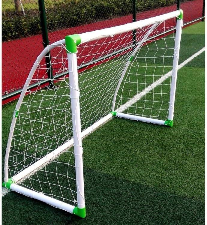 Alt View 2. Winado - Soccer Goal 6x4 Portable Soccer Nets, Easy to Assemble PVC Frame, Design for Backyard Practice and Fun for Teens - White.