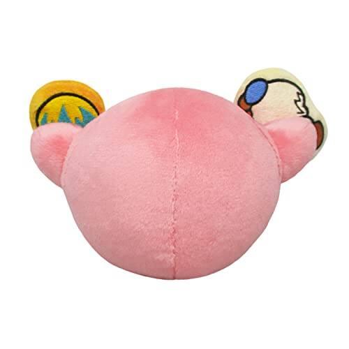 Alt View 3. Nintendo - Sanei Boeki Kirby 30th Plush Toy, Tiff And Tuff, Height 4.3 Inches (11 cm).