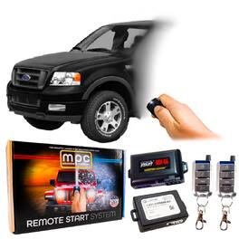 MPC - Complete Remote Start with Keyless Entry Kit For 2004-2008 Ford F-150 - Black