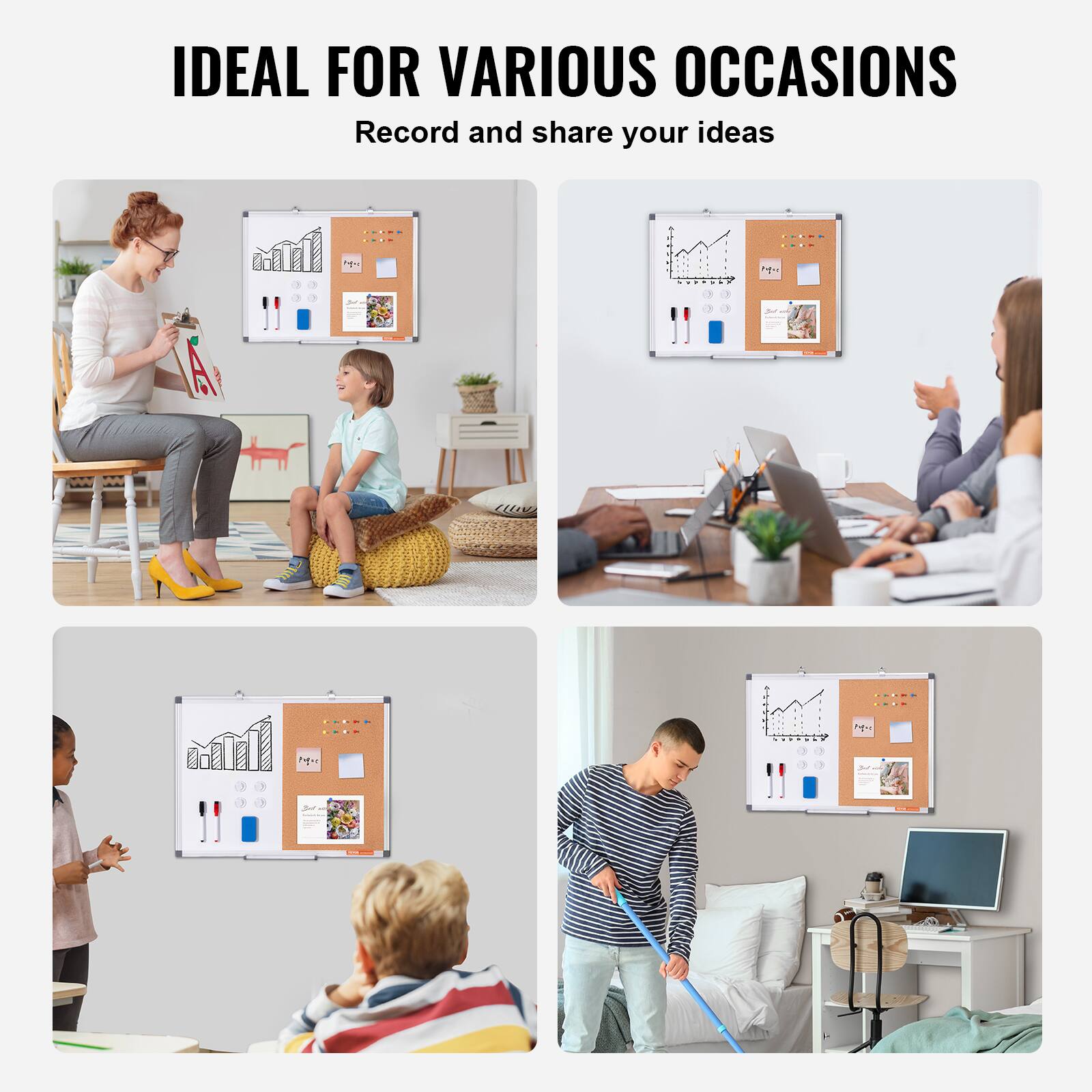 IDEAL FOR VARIOUS OCCASIONS
Record and share your ideas