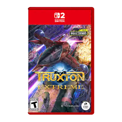 0D2 NINTENDO SWITCH. DLC eP. MUNIC PACKS INCLUDED. RUXTON EXTREME. TEEN T ESRB. TATSUJIN clear river. - T (Teen 13+)