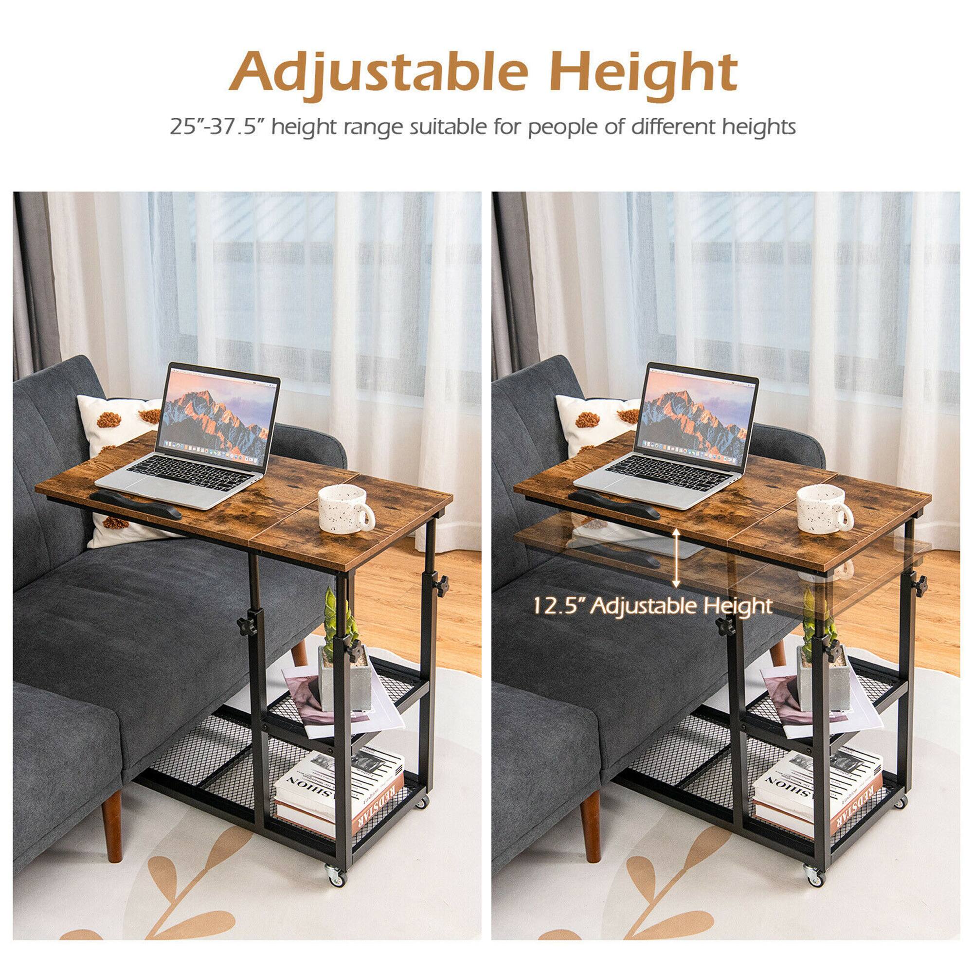 Adjustable Height

25"-37.5" height range suitable for people of different heights

12.5" Adjustable Height