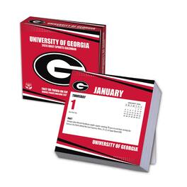 Turner Sports - Georgia Bulldogs 2026 Box Calendar - Multicolor