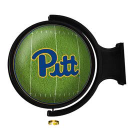 The Fan-Brand - Pitt Panthers Football 21'' x 23'' Rotating Lighted Wall Sign - Multicolor