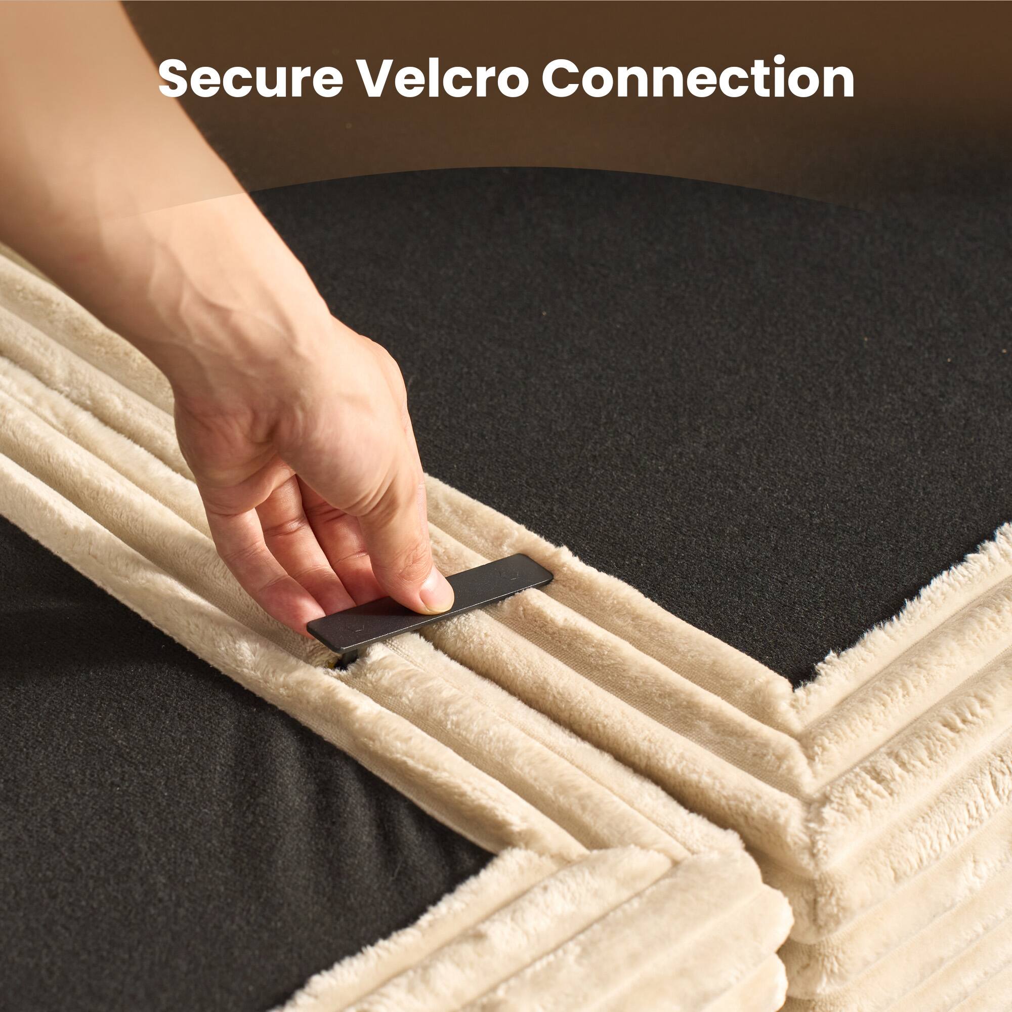 Secure Velcro Connection