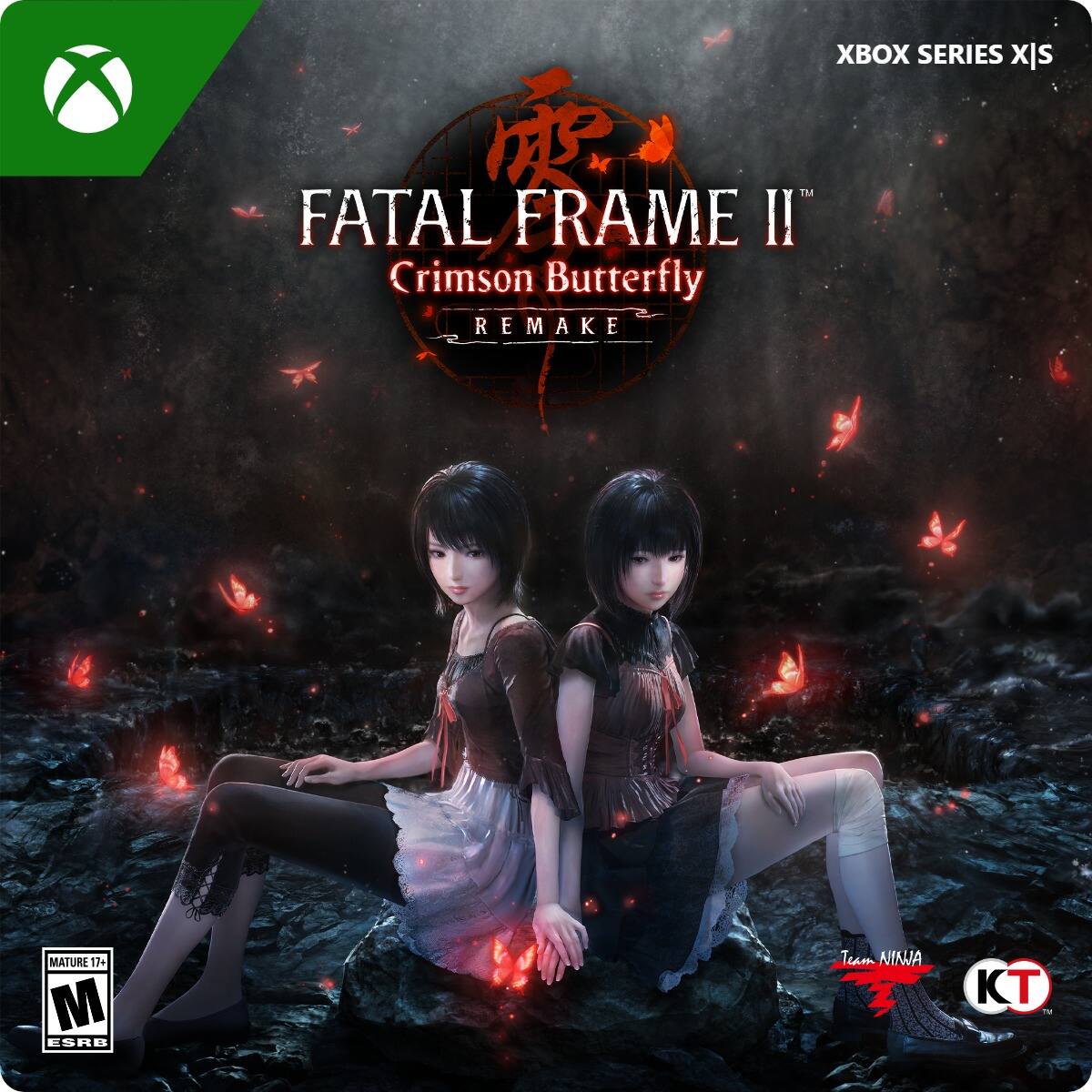 XBOX SERIES X/S

FATAL FRAME II
Crimson Butterfly
REMAKE

MATURE 17+
ESRB

Team NINJA
KT

XBOX SERIES X/S - M (Mature 17+)