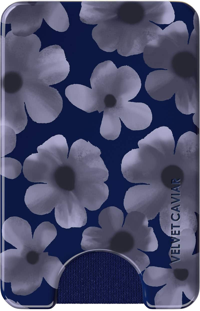 VELVET CAVIAR - Magnetic Phone Wallet - Midnight Blossom