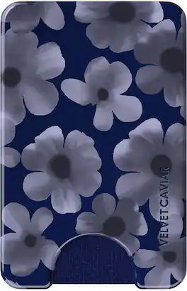 VELVET CAVIAR - Magnetic Phone Wallet - Midnight Blossom