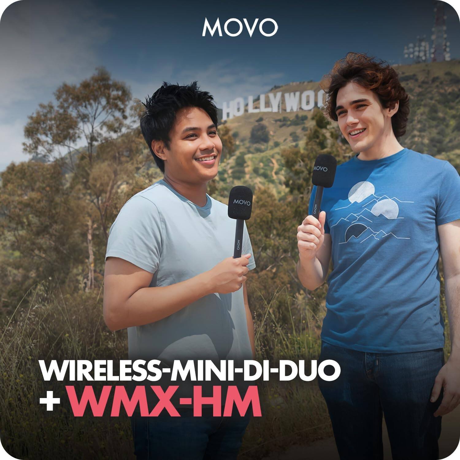 MOVO  
HOLLYWOOD  

WIRELESS-MINI-DI-DUO + WMX-HM