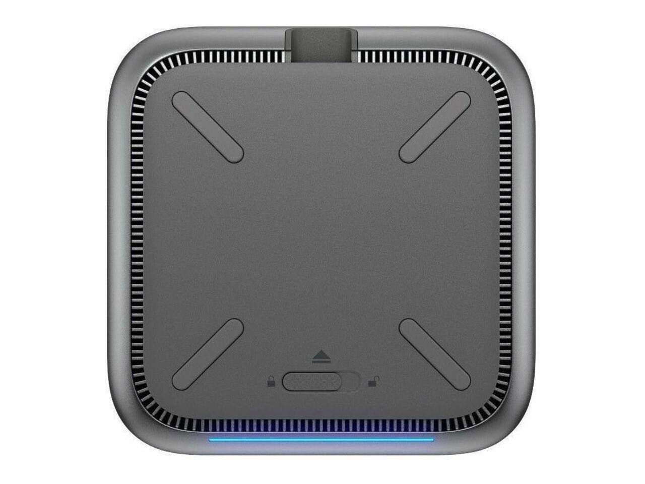 Alt View 1. HP - HP Thunderbolt 4 Ultra Dock - 4 Displays - 7 USB Ports - RJ-45 - HDMI (9X4A1AA#ABA) - Black.