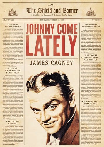 Johnny Come Lately  - DVD