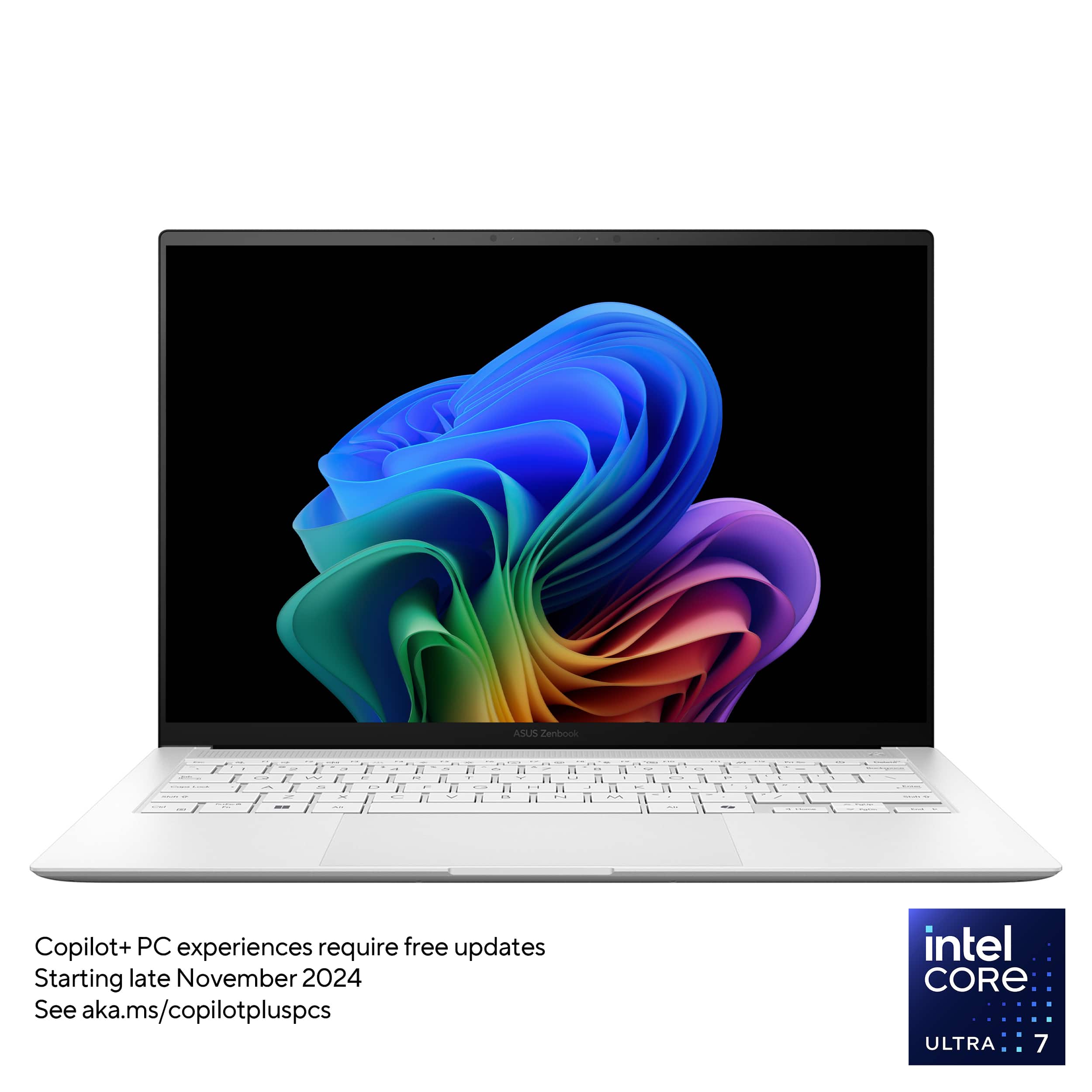 Copilot+ PC experiences require free updates starting late November 2024. See aka.ms/copilotpluspcs intel CORE ULTRA 7.