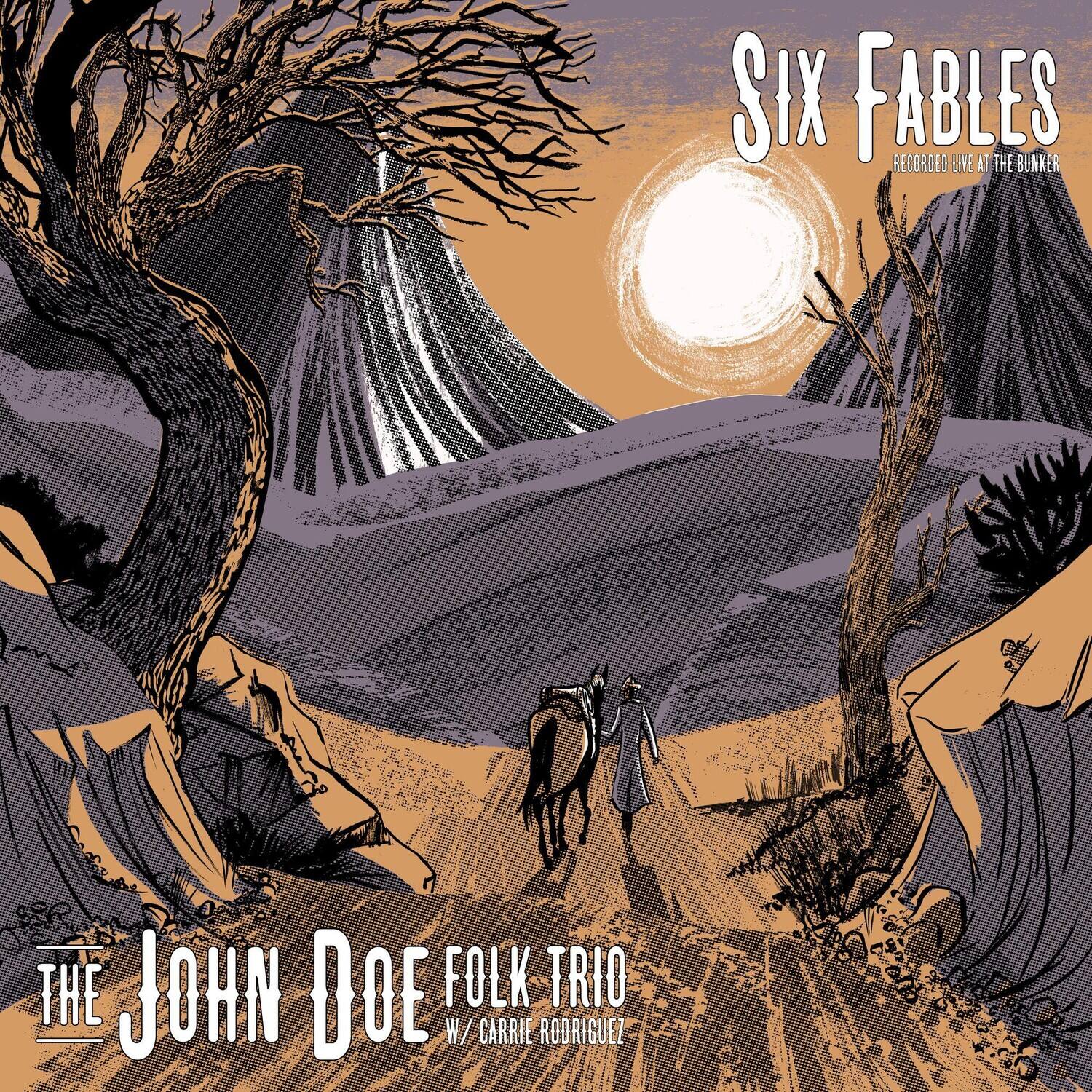 John Doe - SIX FABLES RECORDED LIVE AT THE BUNKER   - VINYL LP price history on PriceWatchPro