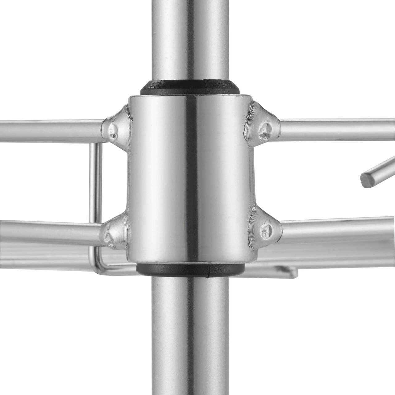 Alt View 13. TRINITY - BASICS EcoStorage 2-Tier Can Organizer Rack 2-Pack Chrome - Chrome.