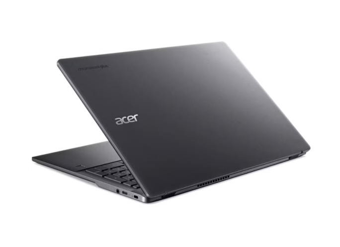 Alt View 1. Acer - Chromebook Plus Enterprise 515 CBE595-2-58FT – 15.6" FHD, Intel Core i5, 8GB RAM, 128GB SSD - Gray.