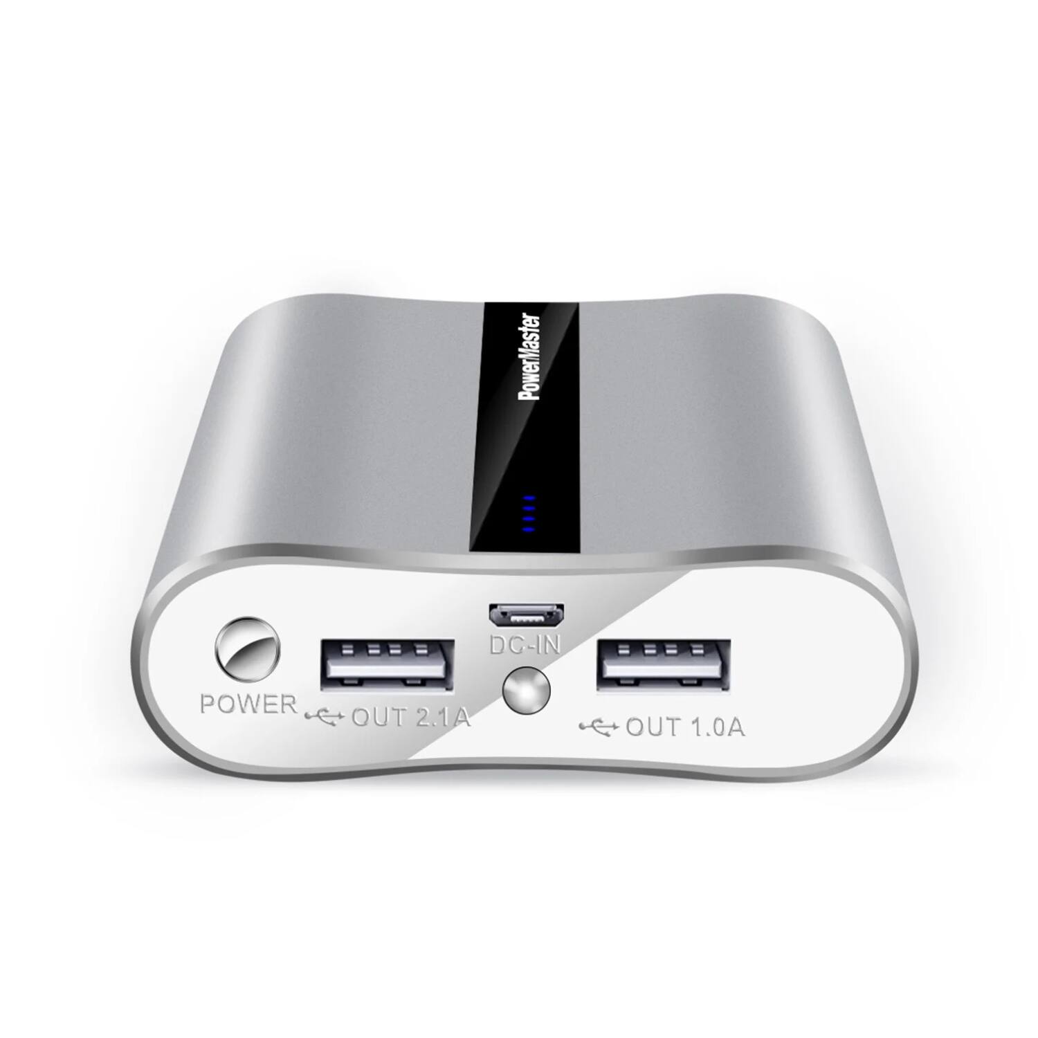 PowerMaster DC-IN  
POWER OUT 2.1A  
OUT 1.0A