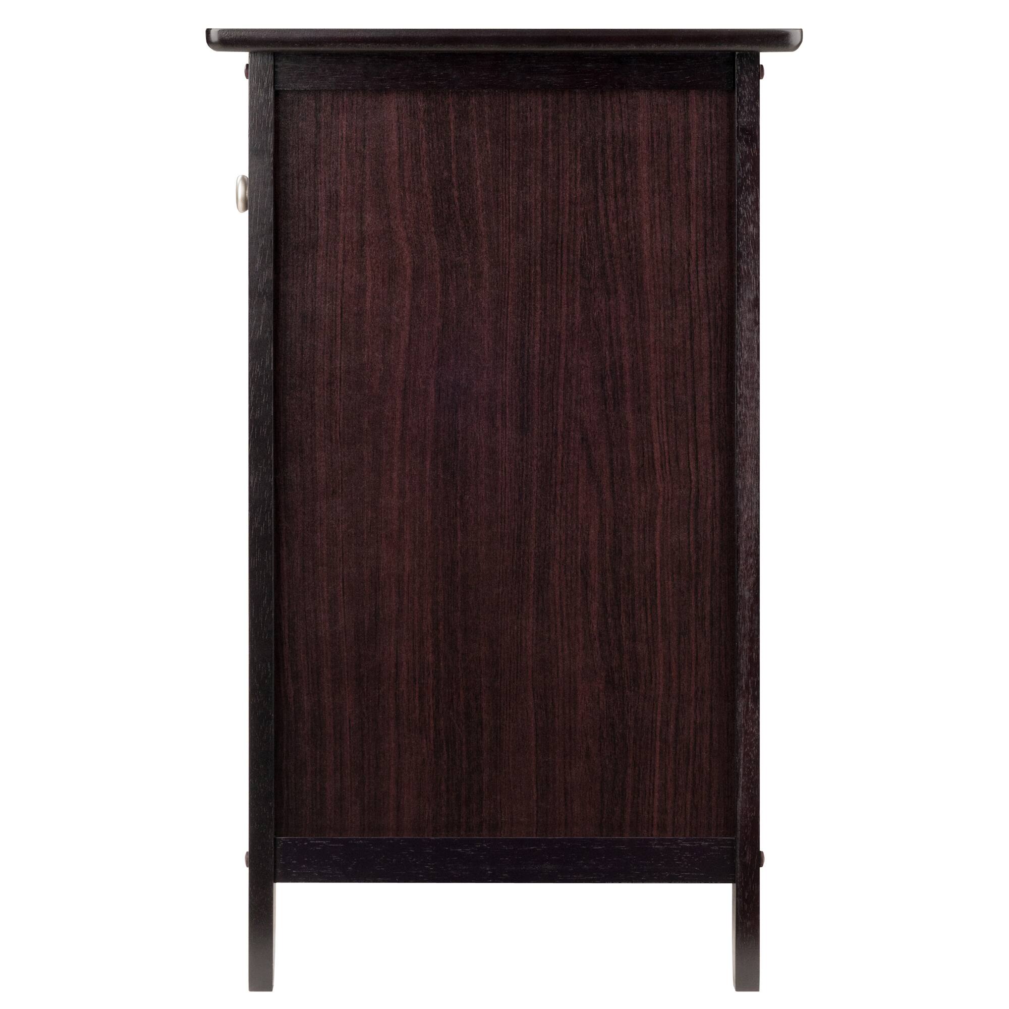 Alt View 1. Winsome Wood - Eugene Accent Table, Nightstand - Espresso.