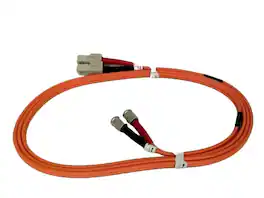 Belkin - A2F20207-06 6-feet Fiber Optic Patch Cable - 2x SC Multi-mode Male - 2x ST Multi-mode Male - Orange
