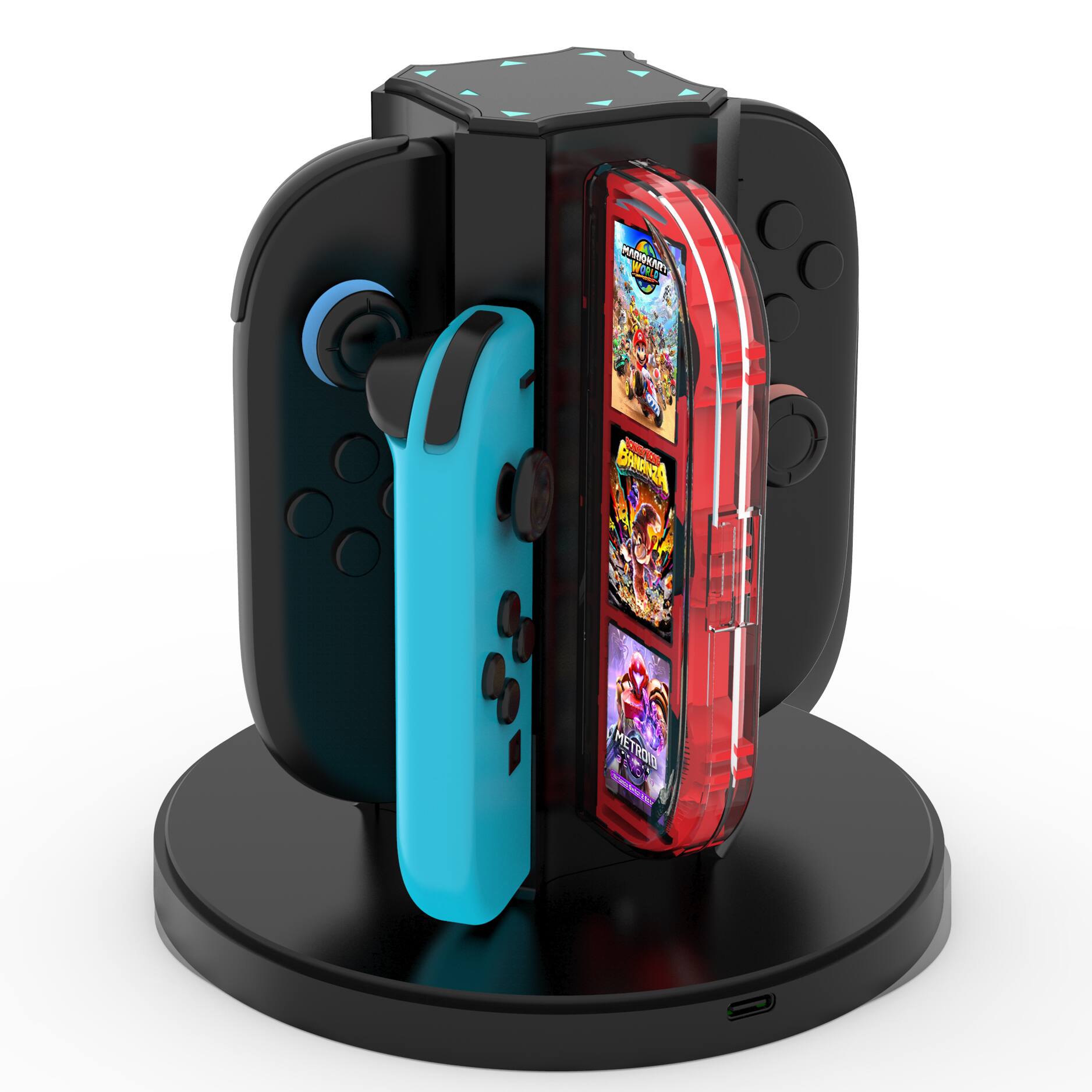Ghost Gear GG™ 8 in 1 Charging Dock for Switch & Switch 2 JoyCons