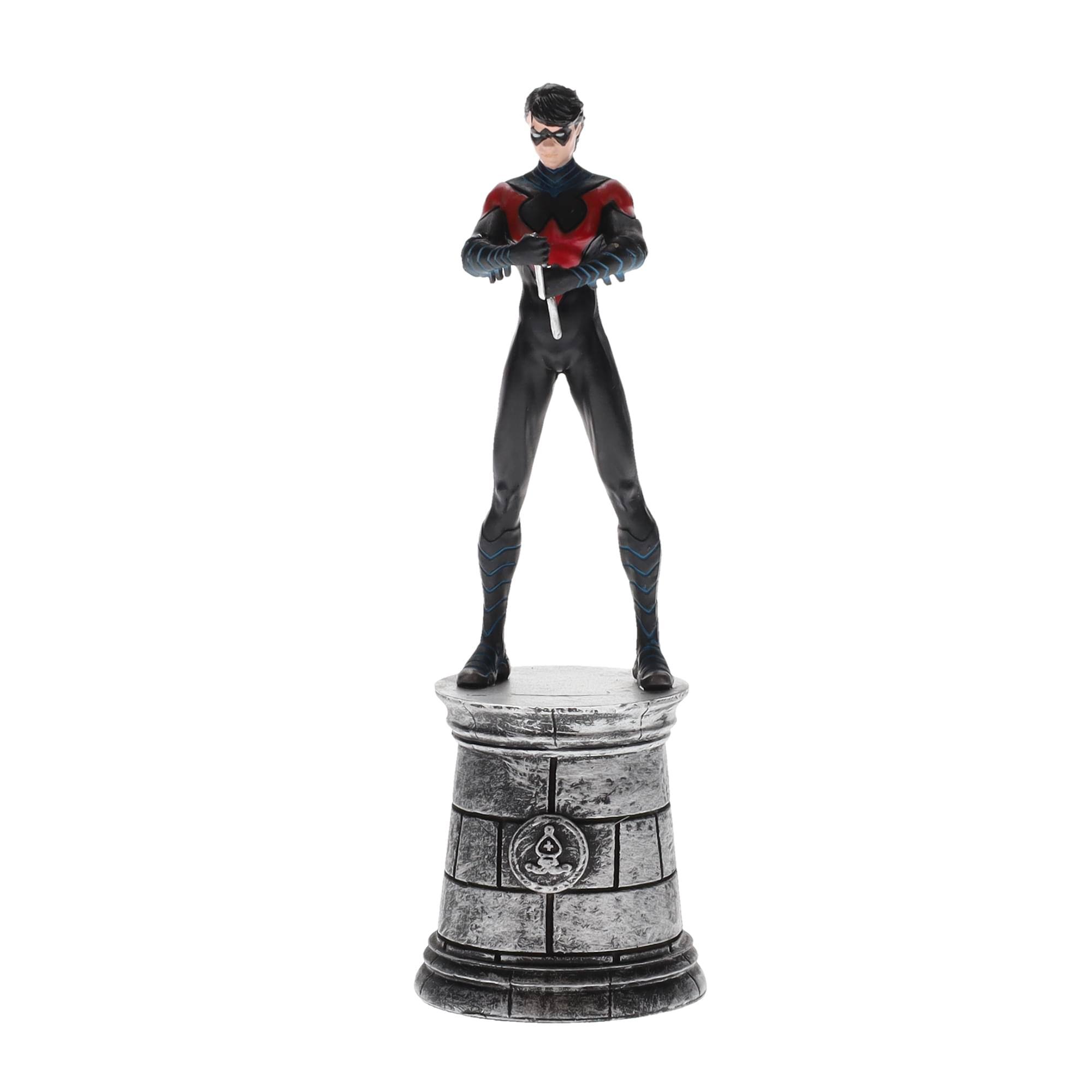 Toynk - DC Chess Collection #14 Nightwing (Bishop) | Chess Piece Only - Black