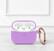 Angle. SaharaCase - Apple Airpods Pro 3 Case Kit | Added Accessories | Smooth Silicone | Anti-Shock Material | Venture Series - Purple Orchid.