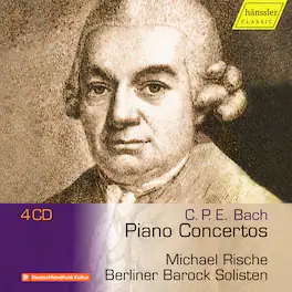 Michael Rische - C.P.E. Bach: Piano Concertos (4 CD) - Michael Rische - COMPACT DISCS