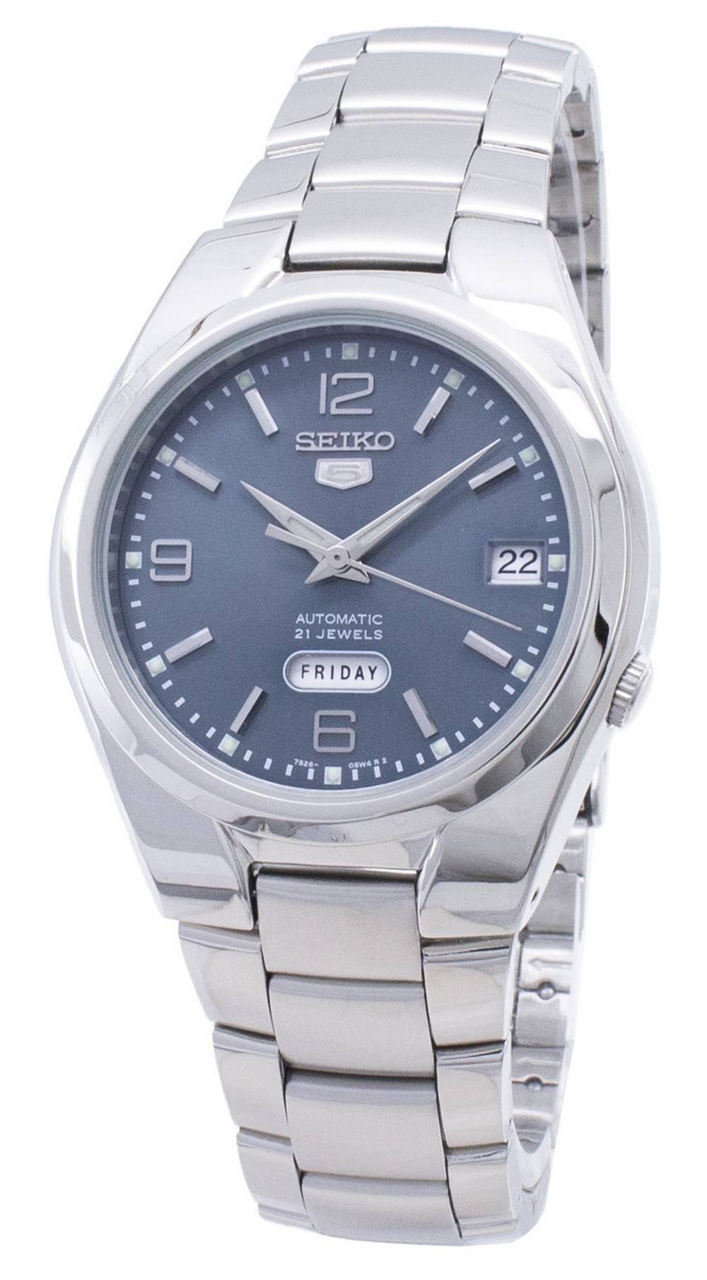 Seiko - 5 Automatic 21 Jewels SNK621 SNK621K1 SNK621K Men's Watch - Silver