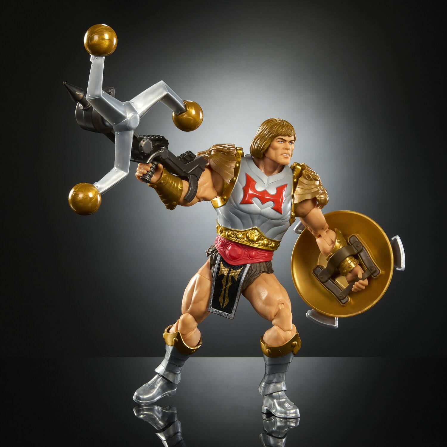 Alt View 3. Mattel - Mattel Collectible - Masters of the Universe Masterverse New Eternia Flying Fist He-Man (He-Man, - Collectibles - Multicolor.