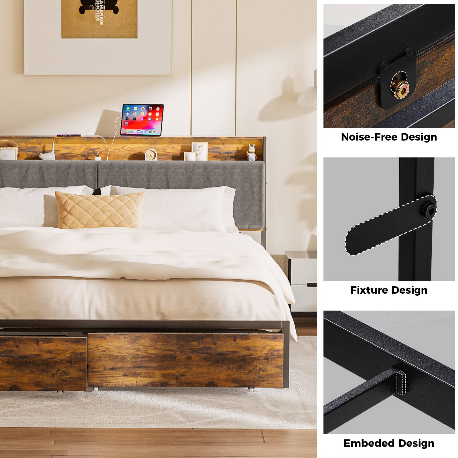 KITCHEN, Noise-Free Design, Fixture Design, Embeded Design