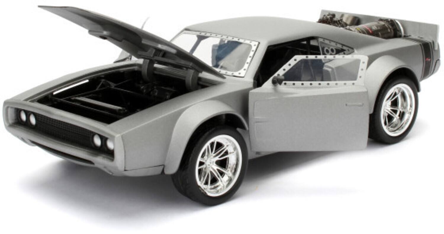 Jada Toys - 1:24 Fast & Furious - Dom's Ice Charger - Collectibles - Multicolor