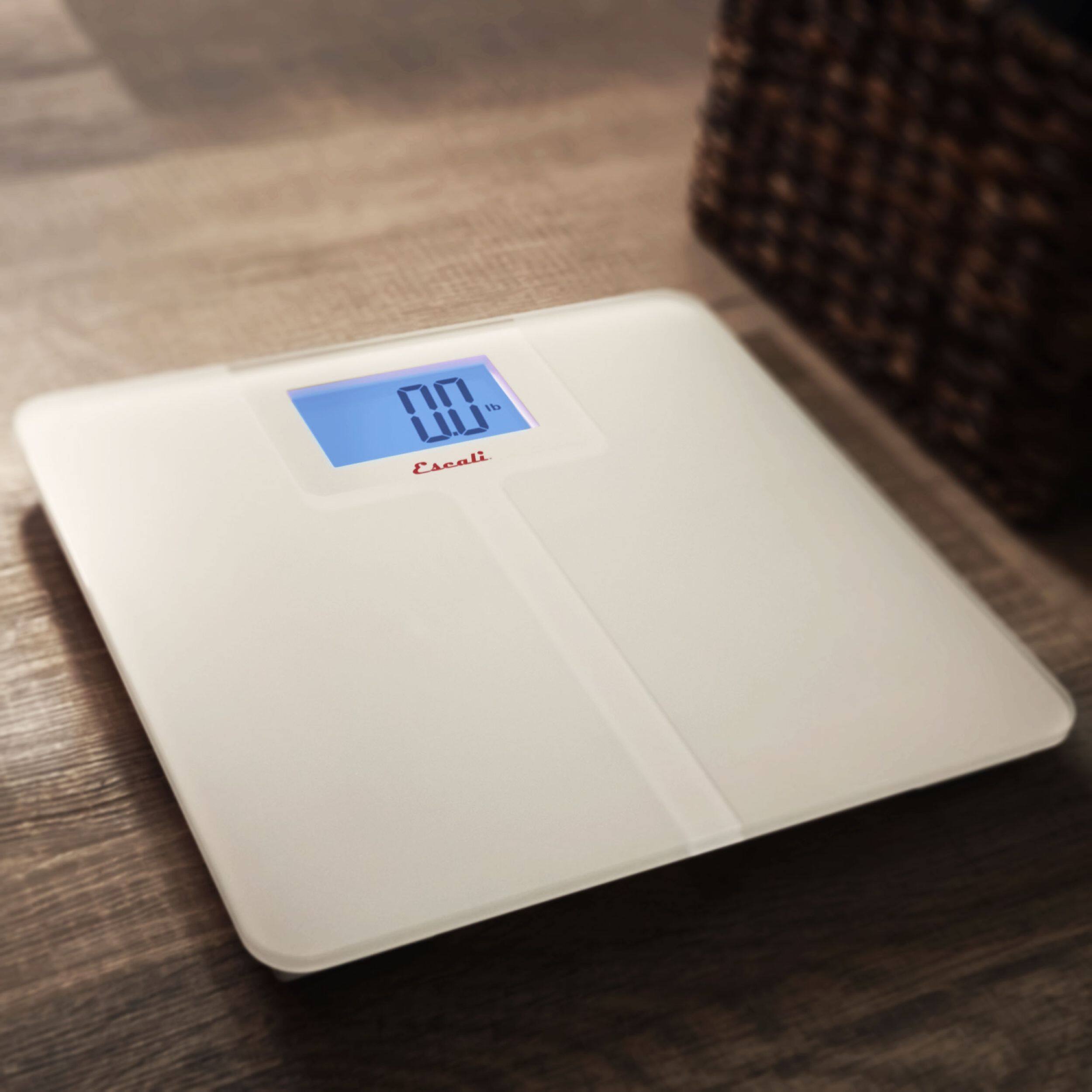 Alt View 2. Escali - High Capacity Anti-Slip Bathroom Scale - White.