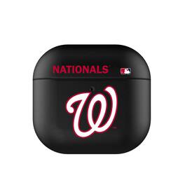 Keyscaper - Washington Nationals Washington Nationals Insignia AirPods 4th Generation Case Cover - No Size - Black