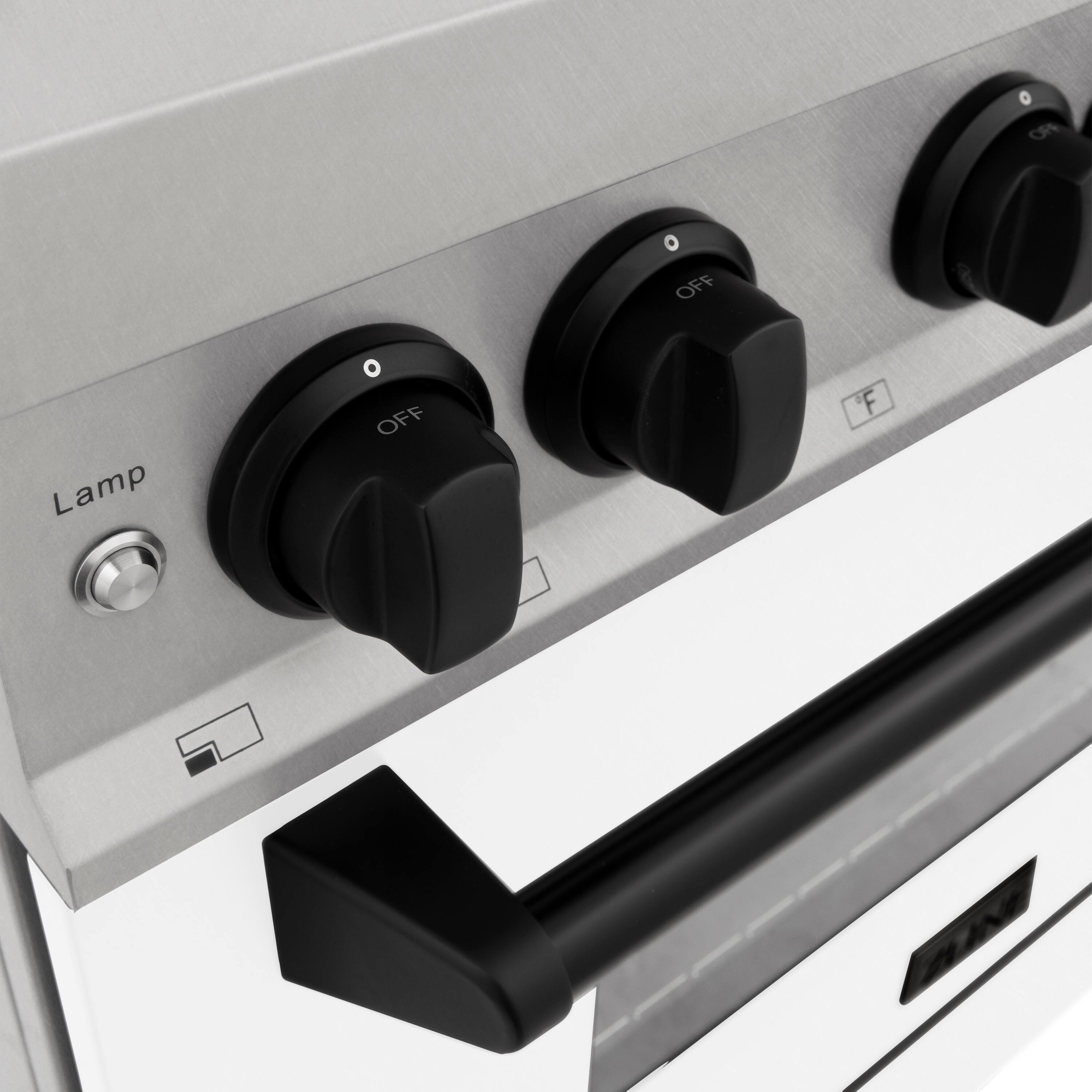 The text on the image reads "Lamp Off" and "Off Off Lamp Off F." The correct text should be "Lamp Off" and "Off Off Lamp F."