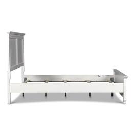New Classic Furniture - Furniture Tamarack Contemporary Solid Wood 5/0 Q Bed - White